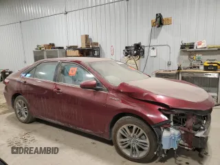 2017 Toyota Camry Hybrid LE with VIN 4T1BD1FK0HU213655, listed as a Copart auction lot 87652035 with 0 mi miles and Salvage Title. Bid and sale history available at carsss.com. Image 4.