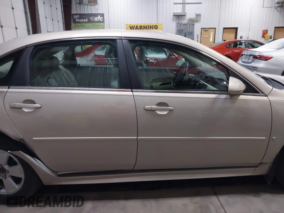 2009 Chevrolet Impala LT with VIN 2G1WT57K391188819, listed as a IAAI auction lot 41934884 with 139,682 mi miles and . Bid and sale history available at DreamBid. Image 13.