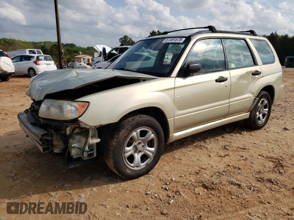 2006 Subaru Forester 2.5 X with VIN JF1SG63646H705679, listed as a Copart auction lot 51491575 with 124,431 mi miles and Salvage Title. Bid and sale history available at carsss.com. Image 1.