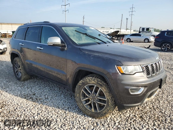 2021 Jeep Grand Cherokee Limited with VIN 1C4RJFBG2MC752787, listed as a Copart auction lot 64932385 with Not provided miles and Salvage title. Bid and sale history available at DreamBid. Image 4.