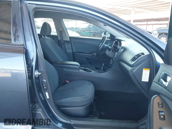 2015 Kia Optima with VIN KNAGM4AD7F5086637, listed as a IAAI auction lot 42112228 with 187,278 mi miles and . Bid and sale history available at DreamBid. Image 5.