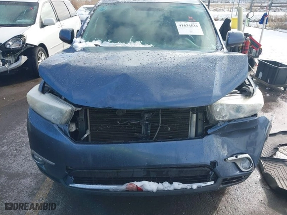 2013 Toyota Highlander Limited with VIN 5TDDK3EH3DS233014, listed as a IAAI auction lot 41634534 with 1 mi miles. Bid and sale history available at carsss.com. Image 11.