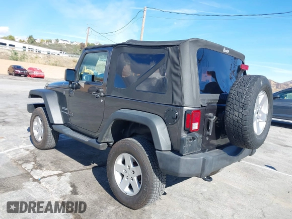 2018 Jeep Wrangler Sport S with VIN 1C4GJWAGXJL904903, listed as a IAAI auction lot 41504471 with 70,693 mi miles and . Bid and sale history available at DreamBid. Image 3.