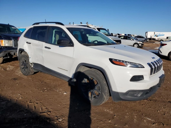 2017 Jeep Cherokee Altitude z VIN 1C4PJLAB5HW597653, wystawiony jako Copart lot #80777804 z przebiegiem 85 606 mil mil oraz Szkoda całkowita • Salvage title. Historia ofert i sprzedaży dostępna na DreamBid. Obrazek 4.