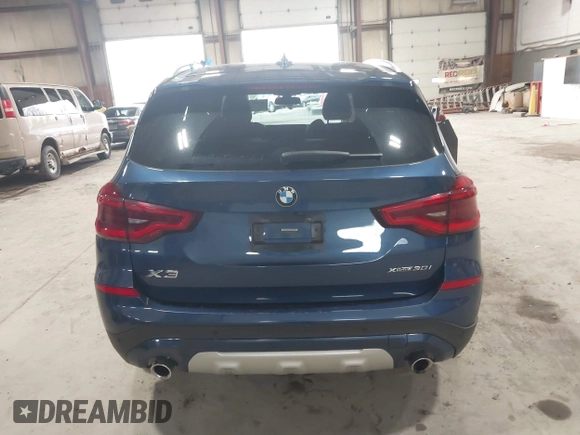 2021 BMW X3 xDrive30i with VIN 5UXTY5C02M9G23931, listed as a IAAI auction lot 41949325 with 44,345 mi miles and . Bid and sale history available at DreamBid. Image 16.