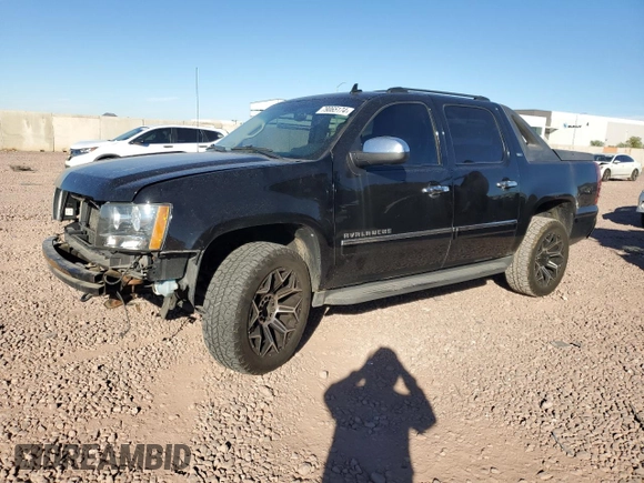 2010 Chevrolet Avalanche LTZ with VIN 3GNVKGE04AG277286, listed as a Copart auction lot 79065174 with 107,186 mi miles and Salvage Title. Bid and sale history available at DreamBid. Image 1.