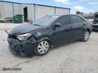 2016 Toyota Corolla L with VIN 5YFBURHE8GP435270, listed as a Copart auction lot 47665535 with 107,077 mi miles and Salvage Title. Bid and sale history available at carsss.com. Image 1.