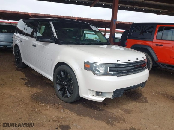 2016 Ford Flex SEL with VIN 2FMGK5C86GBA14819, listed as a IAAI auction lot 41896734 with 120,047 mi miles. Bid and sale history available at carsss.com. Image 1.