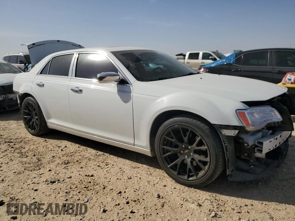 2011 Chrysler 300 with VIN 2C3CA6CT7BH592468, listed as a Copart auction lot 49735545 with 46,097 mi miles and Salvage Title. Bid and sale history available at carsss.com. Image 4.