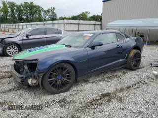 2010 Chevrolet Camaro 2LT with VIN 2G1FC1EV2A9157797, listed as a Copart auction lot 58776125 with 106,890 mi miles and Salvage title. Bid and sale history available at DreamBid. Image 1.