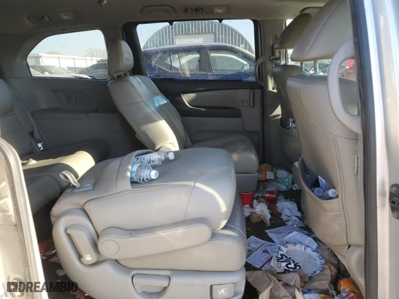 2012 Honda Odyssey EX-L with VIN 5FNRL5H6XCB008567, listed as a Copart auction lot 50635285 with 215,418 mi miles and Salvage Title. Bid and sale history available at carsss.com. Image 10.