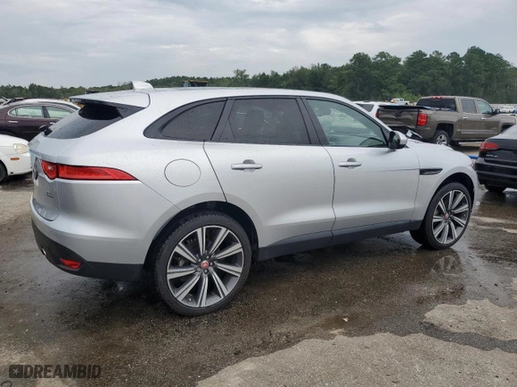 2017 Jaguar F-PACE 35t Prestige with VIN SADCK2BV1HA096887, listed as a Copart auction lot 63785084 with 48,608 mi miles and Salvage Title. Bid and sale history available at carsss.com. Image 3.