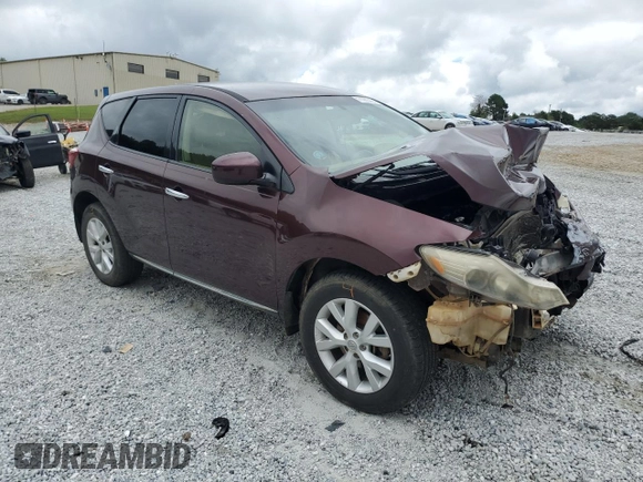 2013 Nissan Murano S with VIN JN8AZ1MU9DW203991, listed as a Copart auction lot 71965254 with 0 mi miles and Salvage Title. Bid and sale history available at carsss.com. Image 4.