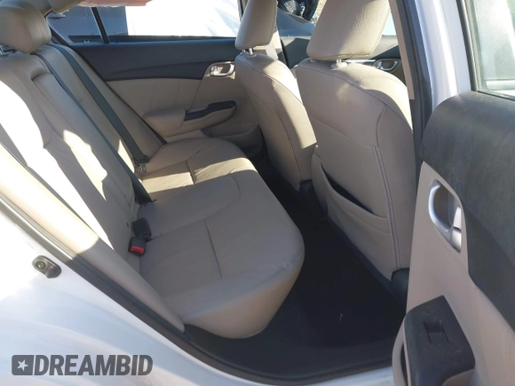 2015 Honda Civic Sedan EX-L with VIN 19XFB2F90FE252613, listed as a IAAI auction lot 41742895 with 88,778 mi miles. Bid and sale history available at carsss.com. Image 8.