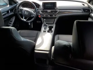 2019 Honda Accord Sedan Sport 1.5T with VIN 1HGCV1F36KA127307, listed as a Copart auction lot 53400675 with 56,091 mi miles and Salvage Title. Bid and sale history available at carsss.com. Image 8.