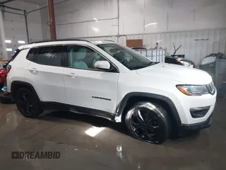 2019 Jeep Compass Latitude with VIN 3C4NJCBB2KT843724, listed as a IAAI auction lot 41366778 with 136,236 mi miles and . Bid and sale history available at DreamBid. Image 14.