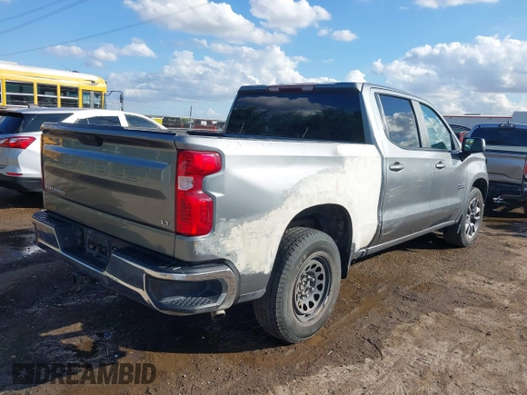 2020 Chevrolet Silverado 1500 LT with VIN 3GCPWCEKXLG169337, listed as a IAAI auction lot 40701140 with 73,675 mi miles. Bid and sale history available at carsss.com. Image 4.