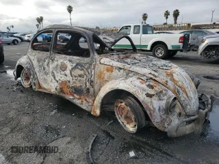 1967 Volkswagen Beetle with VIN 117229214, listed as a Copart auction lot 44974805 with Not provided miles and Non repairable. Bid and sale history available at DreamBid. Image 4.