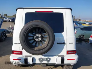 2021 Mercedes-Benz G AMG G 63 with VIN W1NYC7HJ9MX381126, listed as a IAAI auction lot 41434407 with Not Provided miles. Bid and sale history available at carsss.com. Image 16.