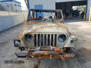 1999 Jeep Wrangler Sport with VIN 1J4FY19S3XP468927, listed as a Copart auction lot 64190184 with 0 mi miles and Non Repairable. Bid and sale history available at carsss.com. Image 5.