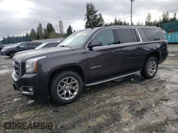 2015 GMC Yukon XL SLT with VIN 1GKS2HKC7FR282543, listed as a Copart auction lot 45602075 with 153,913 mi miles and Clean Title. Bid and sale history available at carsss.com. Image 1.