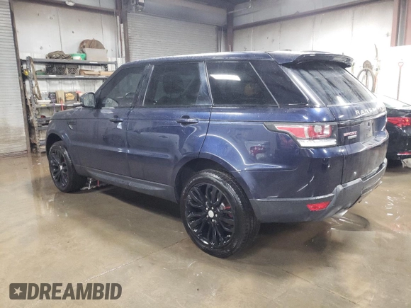 2014 Land Rover Range Rover Sport Supercharged with VIN SALWR2TF2EA379458, listed as a Copart auction lot 88543045 with 88,714 mi miles and Salvage title. Bid and sale history available at DreamBid. Image 2.