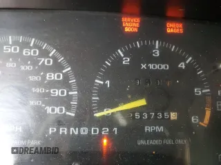 1996 GMC Jimmy SL with VIN 1GKDT13WXT2502347, listed as a Copart auction lot 74502444 with 253,735 mi miles and Salvage Title. Bid and sale history available at carsss.com. Image 9.