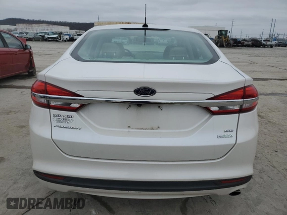 2017 Ford Fusion SE with VIN 3FA6P0HD8HR131580, listed as a Copart auction lot 44306065 with 104,726 mi miles and Clean Title. Bid and sale history available at carsss.com. Image 6.