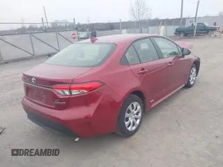 2023 Toyota Corolla Hybrid LE with VIN JTDBDMHE2PJ000249, listed as a IAAI auction lot 41618305 with 47,925 mi miles. Bid and sale history available at carsss.com. Image 4.