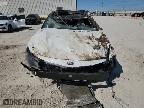 2016 Kia Optima SXL Turbo with VIN 5XXGV4L29GG029378, listed as a Copart auction lot 48326935 with Not Provided miles and Salvage Title. Bid and sale history available at carsss.com. Image 5.