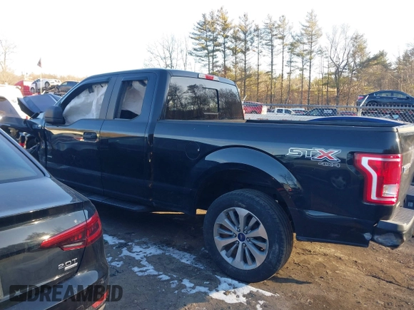 2017 Ford F-150 XL with VIN 1FTEX1EPXHFC22504, listed as a IAAI auction lot 41256497 with 148,434 mi miles. Bid and sale history available at carsss.com. Image 14.