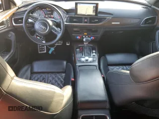 2014 Audi S6 Prestige with VIN WAUF2AFC7EN105279, listed as a Copart auction lot 43951535 with 92,685 mi miles and Salvage Title. Bid and sale history available at carsss.com. Image 8.
