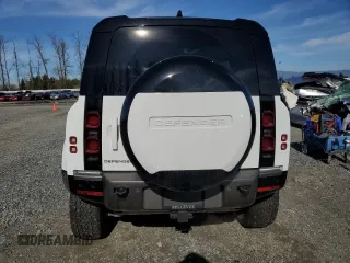 2024 Land Rover Defender X-Dynamic SE with VIN SALE2EEU7R2304560, listed as a Copart auction lot 47062695 with 5,495 mi miles and Salvage title. Bid and sale history available at DreamBid. Image 6.