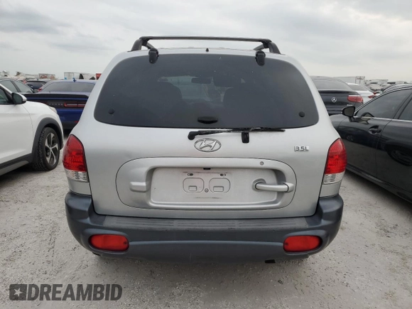 2004 Hyundai Santa Fe GLS with VIN KM8SC13E44U579534, listed as a Copart auction lot 76454374 with 0 mi miles and Clean Title. Bid and sale history available at carsss.com. Image 6.