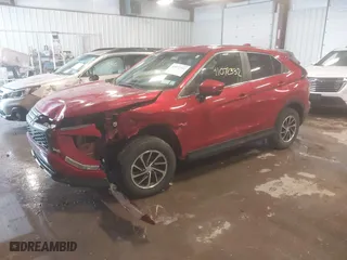2023 Mitsubishi Eclipse Cross ES with VIN JA4ATUAA2PZ028621, listed as a IAAI auction lot 41072332 with 124,807 mi miles. Bid and sale history available at carsss.com. Image 17.