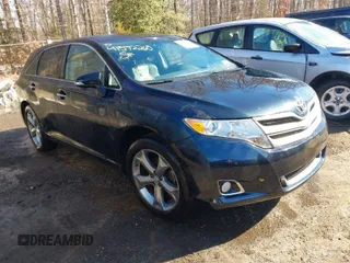 2013 Toyota Venza LE with VIN 4T3BK3BB7DU095306, listed as a IAAI auction lot 41572260 with 75,430 mi miles. Bid and sale history available at carsss.com. Image 1.