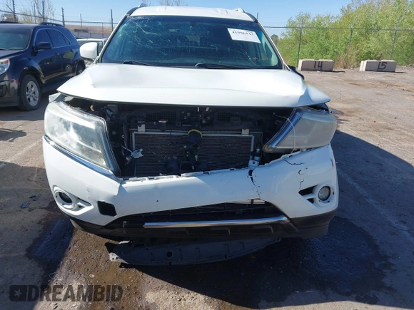 2016 Nissan Pathfinder S with VIN 5N1AR2MN7GC638875, listed as a IAAI auction lot 41996143 with 92,637 mi miles and . Bid and sale history available at DreamBid. Image 6.