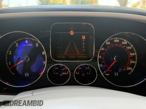 2011 Bentley Continental GT with VIN SCBDP3ZA4BC067912, listed as a Copart auction lot 82473194 with 64,397 mi miles and Clean Title. Bid and sale history available at DreamBid. Image 8.