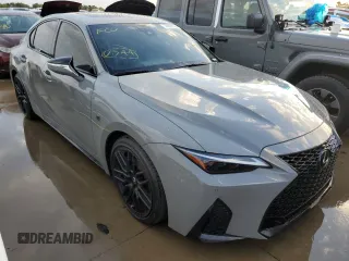 2022 Lexus IS 500 F Sport Performance Launch Edition with VIN JTHUP1D22N5001187, listed as a Copart auction lot 74929124 with 14,281 mi miles and Non repairable. Bid and sale history available at DreamBid. Image 4.
