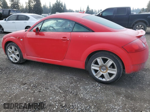 2005 Audi TT with VIN TRUSC28N751010236, listed as a Copart auction lot 43664765 with 111,931 mi miles and Salvage Title. Bid and sale history available at carsss.com. Image 2.