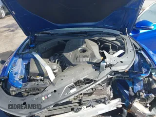 2019 Genesis G70 2.0T Advanced with VIN KMTG44LA7KU034142, listed as a IAAI auction lot 41935432 with 47,908 mi miles. Bid and sale history available at carsss.com. Image 10.