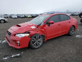 2017 Subaru WRX Premium with VIN JF1VA1E64H9837319, listed as a Copart auction lot 86431384 with 0 mi miles and Salvage Title. Bid and sale history available at carsss.com. Image 1.