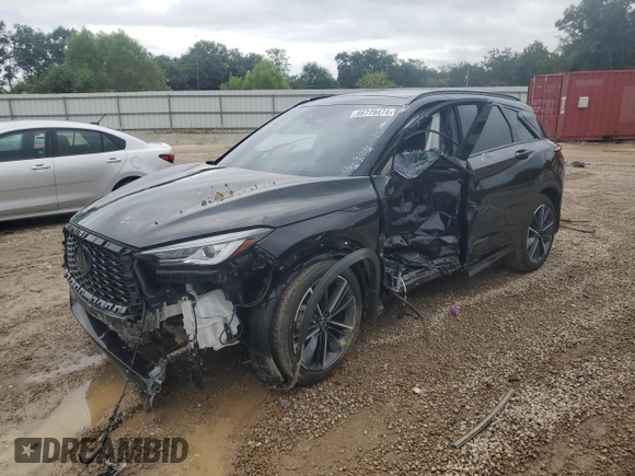 2024 Infiniti QX50 Sport z VIN 3PCAJ5FA8RF102840, wystawiony jako Copart lot #66779474 z przebiegiem 7 895 mil mil oraz Szkoda całkowita • Salvage title. Historia ofert i sprzedaży dostępna na DreamBid. Obrazek 1.