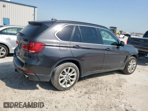 2016 BMW X5 sDrive35i with VIN 5UXKR2C56G0U16905, listed as a Copart auction lot 52826435 with 121,564 mi miles and Salvage Title. Bid and sale history available at carsss.com. Image 3.