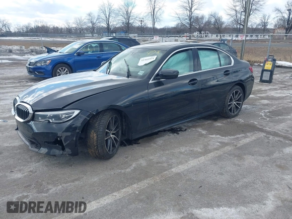 2022 BMW 3 Series 330i xDrive with VIN 3MW5R7J02N8C24349, listed as a IAAI auction lot 41441931 with 45,768 mi miles. Bid and sale history available at carsss.com. Image 17.