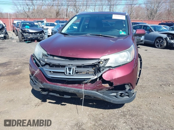 2012 Honda CR-V EX-L with VIN 5J6RM4H73CL025900, listed as a IAAI auction lot 41848416 with 229,349 mi miles. Bid and sale history available at carsss.com. Image 6.