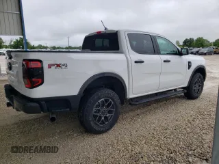 2024 Ford Ranger XLT with VIN 1FTER4HH0RLE43158, listed as a Copart auction lot 59616775 with 6,267 mi miles and Salvage title. Bid and sale history available at DreamBid. Image 3.