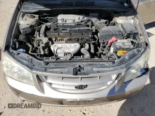 2006 Kia Spectra EX with VIN KNAFE121565364950, listed as a Copart auction lot 48860895 with 209,615 mi miles and Salvage Title. Bid and sale history available at DreamBid. Image 11.