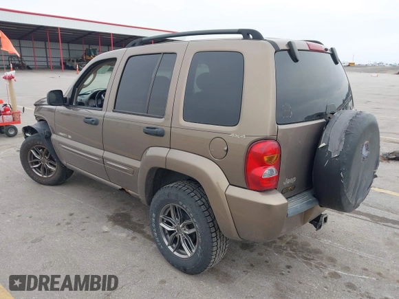 2002 Jeep Liberty Limited with VIN 1J8GL58K02W223852, listed as a IAAI auction lot 41966846 with 101,775 mi miles and . Bid and sale history available at carsss.com. Image 3.