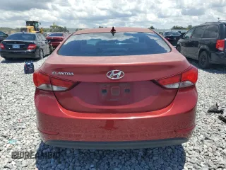 2016 Hyundai Elantra SE with VIN 5NPDH4AE6GH772186, listed as a Copart auction lot 62718325 with 97,667 mi miles and Salvage title. Bid and sale history available at DreamBid. Image 6.